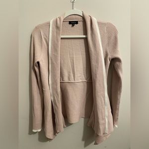 Baby Pink/White Cardigan